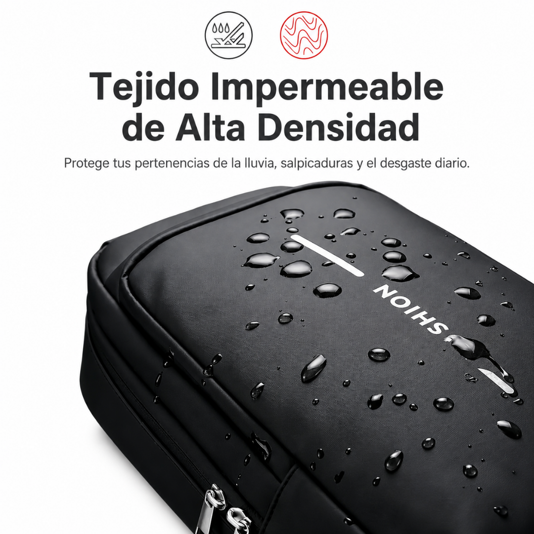 Mochila Antirrobo USB Impermeable