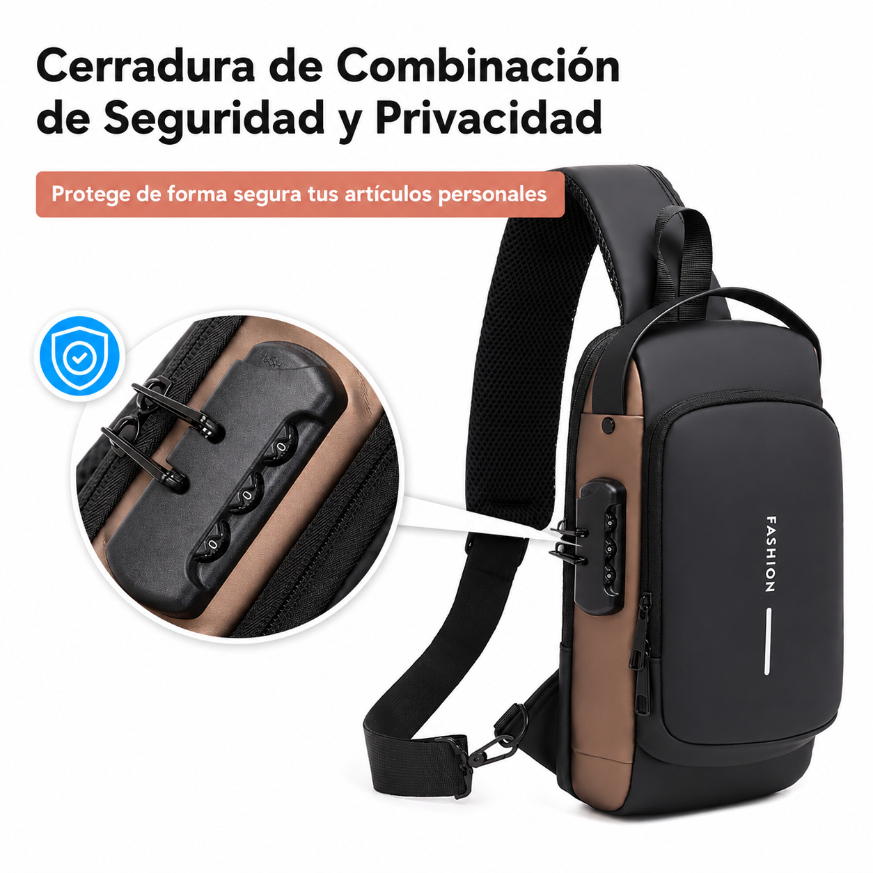 Mochila Antirrobo USB Impermeable